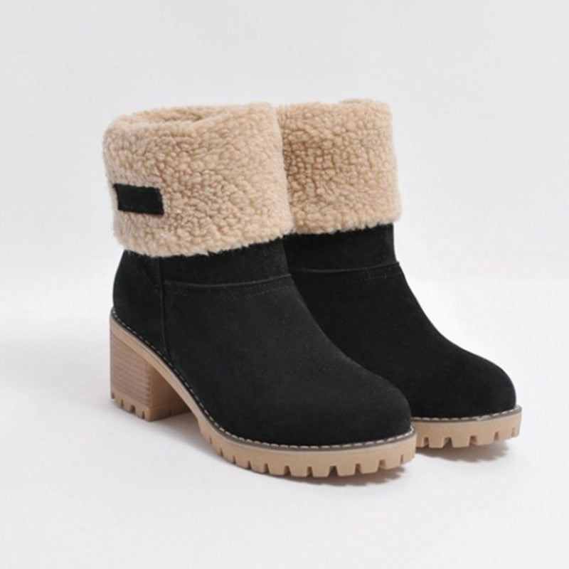 Winter New Women Boots Outdoor Keep Warm High