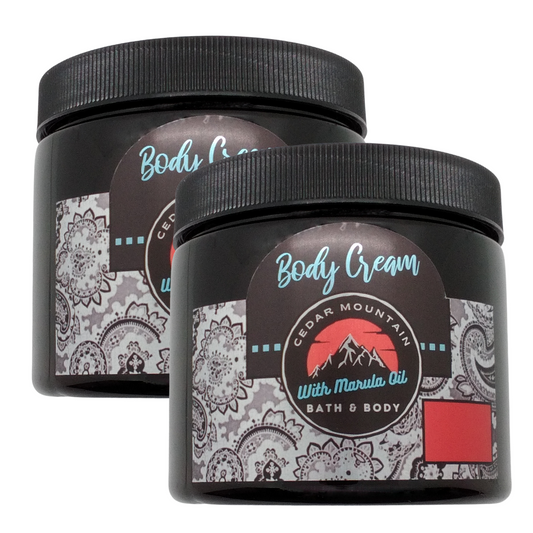 Cedar Mountain Nice & Naughty Scented Luxury Marula Oil Body Cream, 16