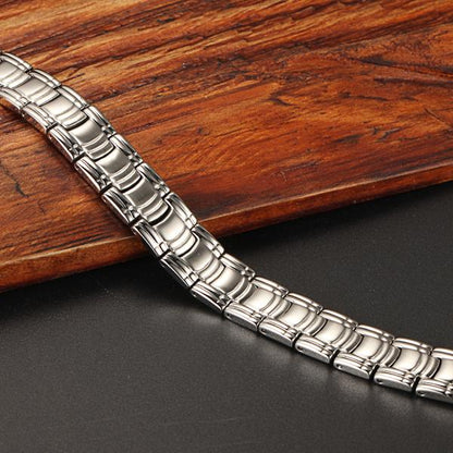 Magnetic Bracelet, Stainless Steel Magnet Men's Bracelet