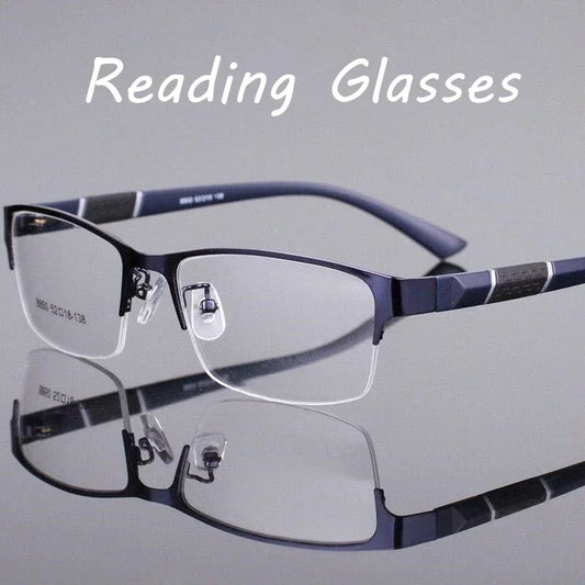 TR90 Reading Glasses for Men Anti-blue Light Presbyopia Eyeglasses