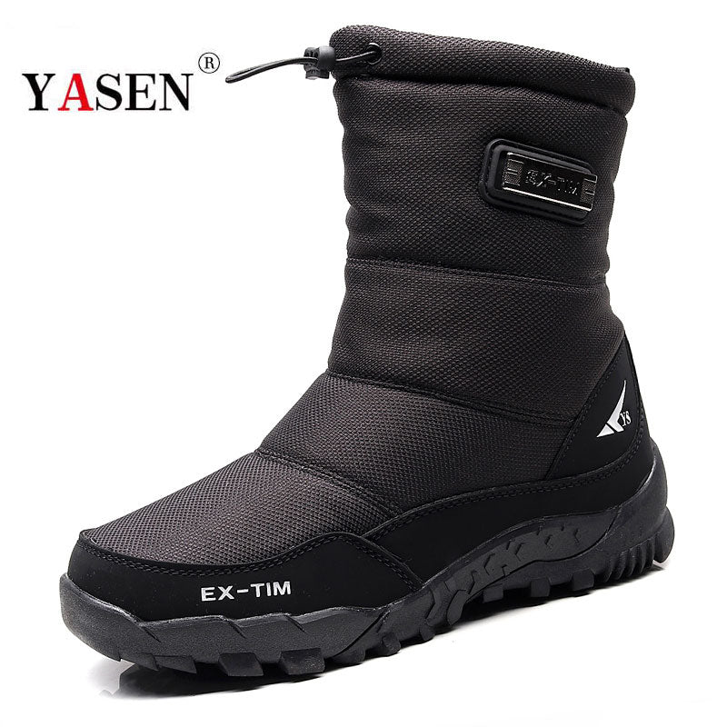 Snow boots Men Hiking Shoes waterproof winter