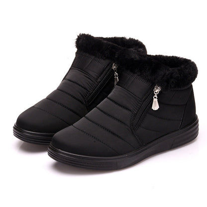 Women's Snow Boots Warm Short Fur Winter Ankle