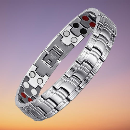 Magnetic Bracelet, Stainless Steel Magnet Men's Bracelet