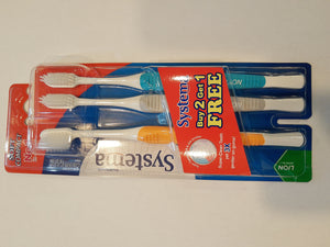 Systema Toothbrush Soft Compact Triple Pack